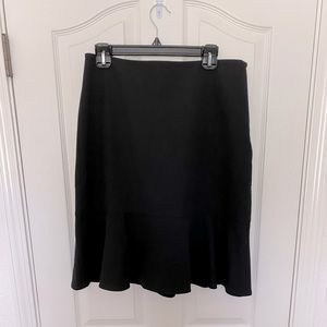 Worthington Ruffle Hem A-Line Skirt